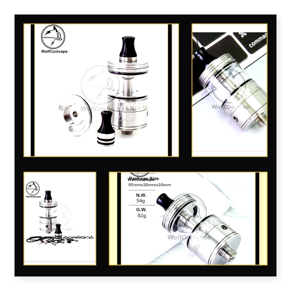 وولف كولفيب نولا RTA - خزان قا - مراجعة Vaping Air وسعره