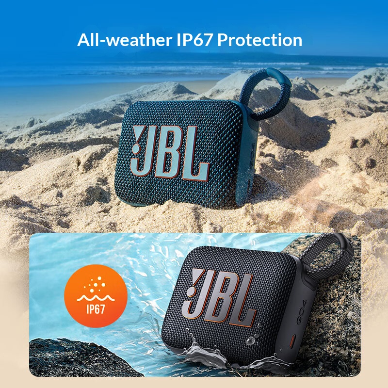 مكبر صوت لاسلكي JBL GO4 USB-C  - مراجعة Jbl Speaker Go 4 وسعره