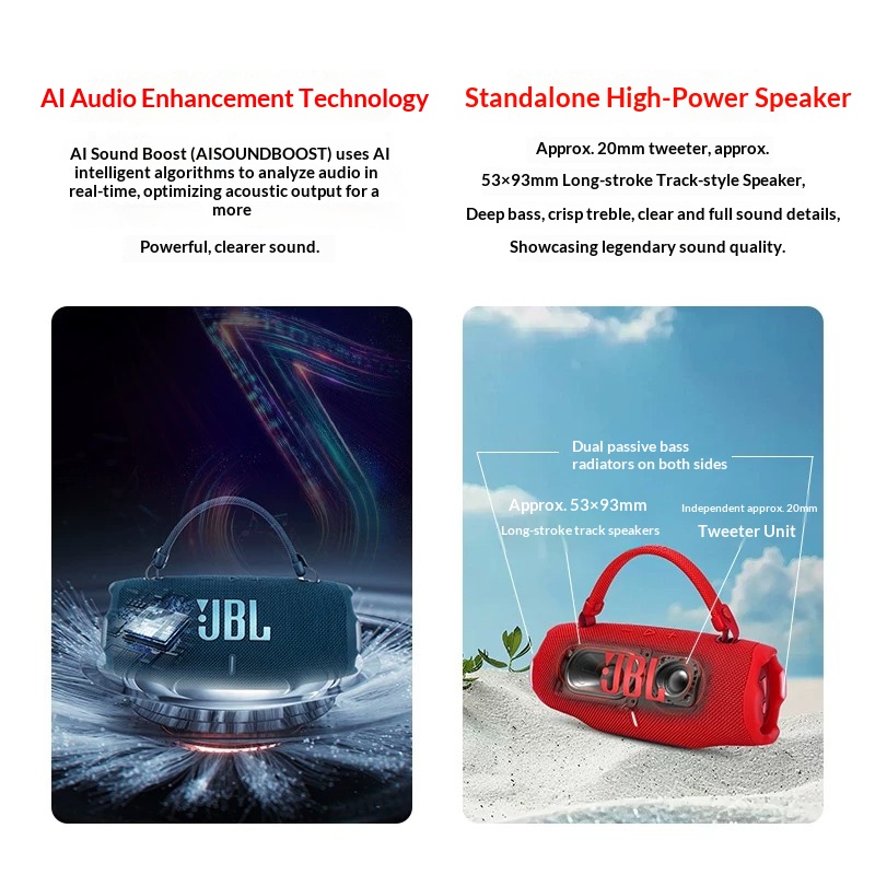 مكبر صوت JBL CHARGE6 محمول لاس - مراجعة Anker Speaker Soundcore Boom 2 وسعره